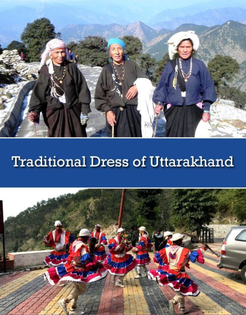 Tradition dresses of Garhwal and Kumaon region in Uttrakhand