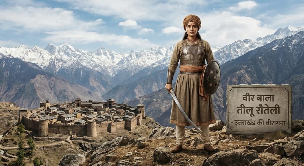 warrior image of tilu rauteli