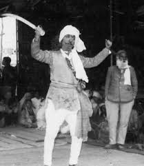 Illustration of Veer Madho Singh Bhandari remembered during Igas Diwali festival in Uttarakhand – cultural celebration and folk heritage.